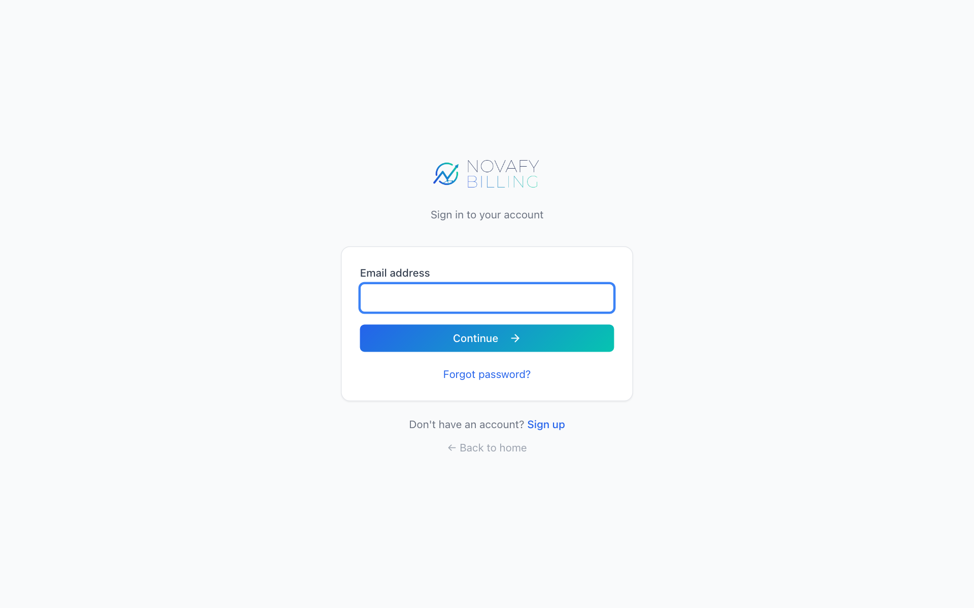 OTP verification — 6 digit boxes